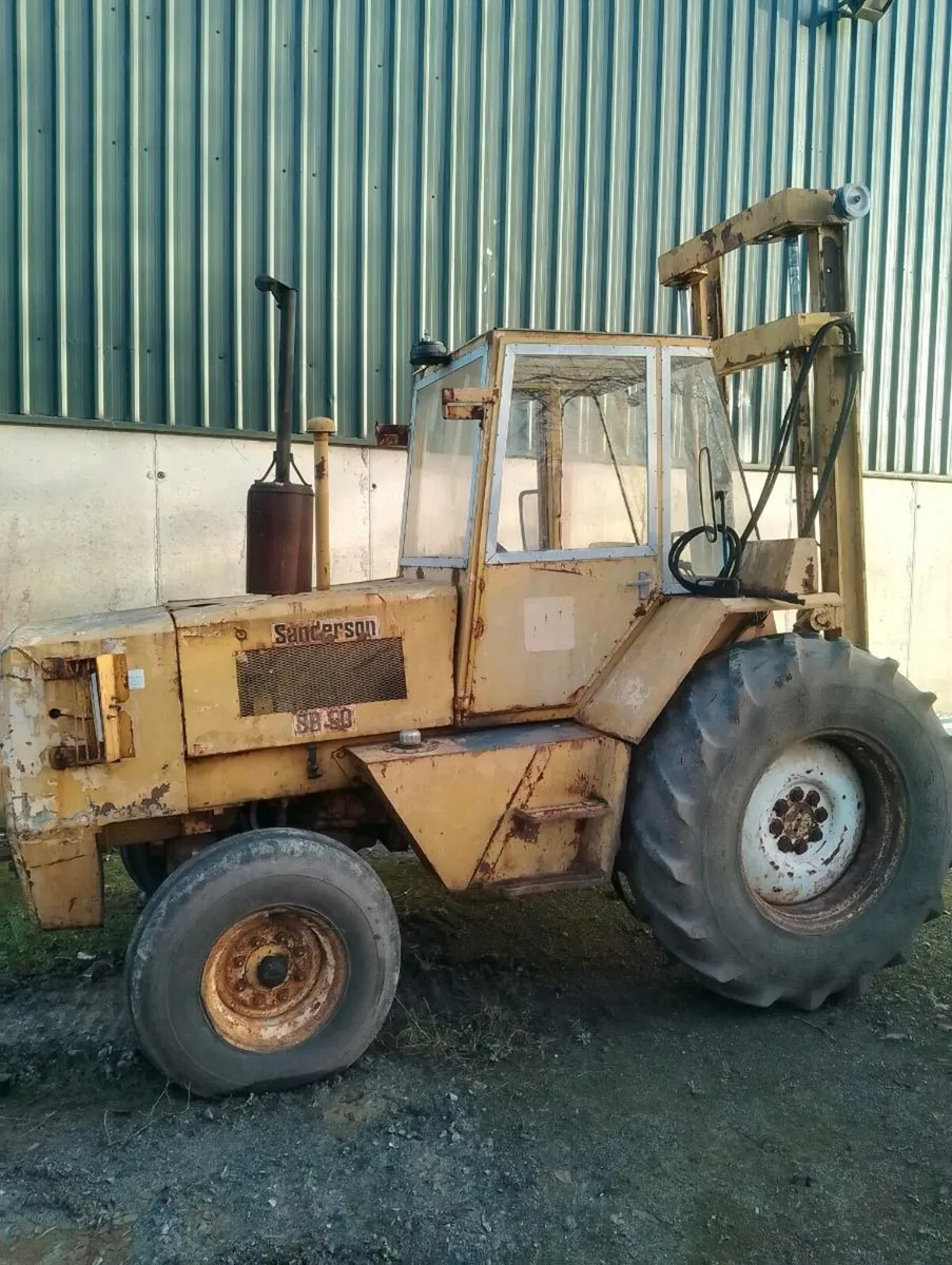 Sanderson SB50 Rough Terrain 2WD Forklift - Image 1