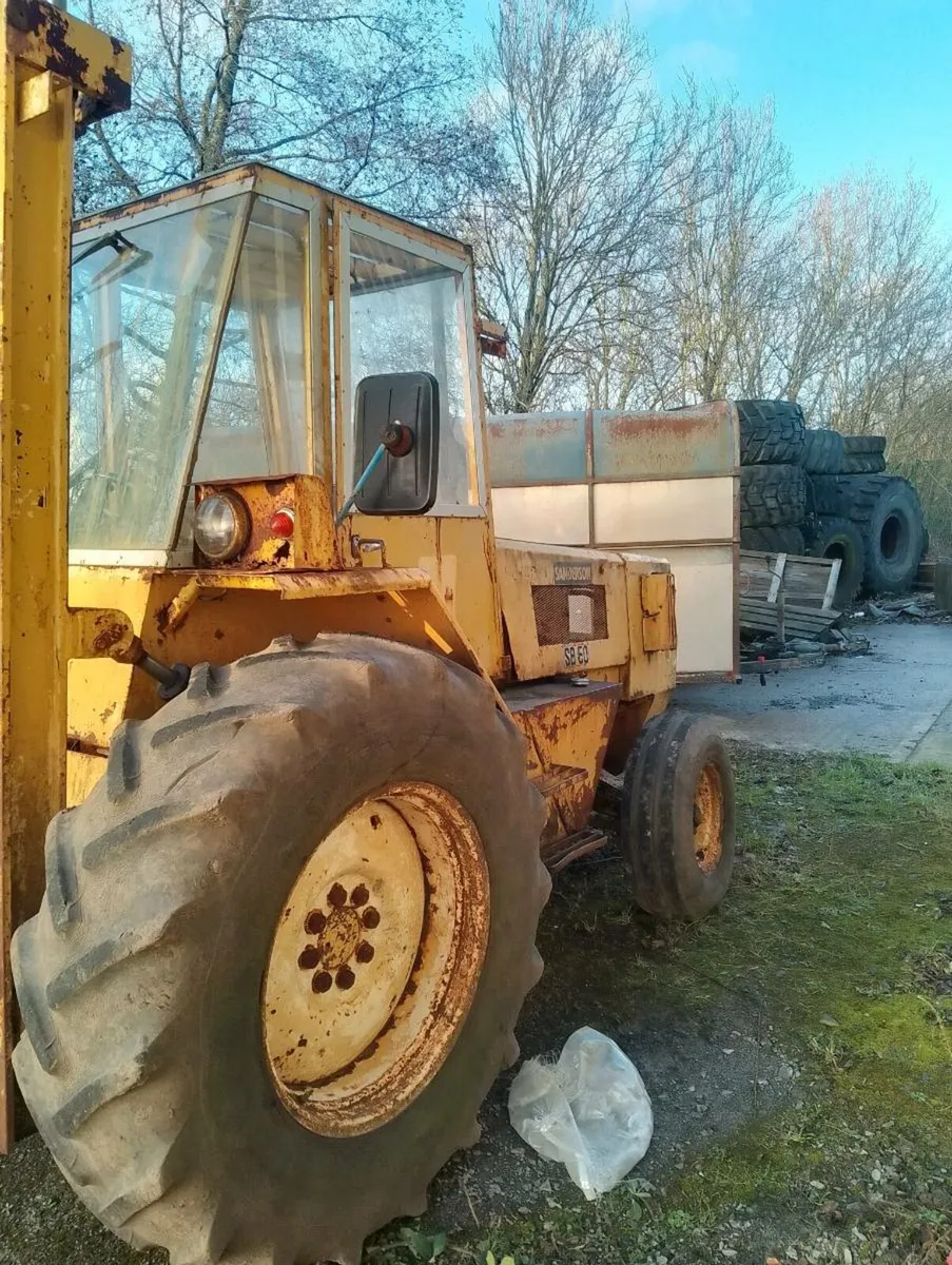 Sanderson SB50 Rough Terrain 2WD Forklift - Image 3