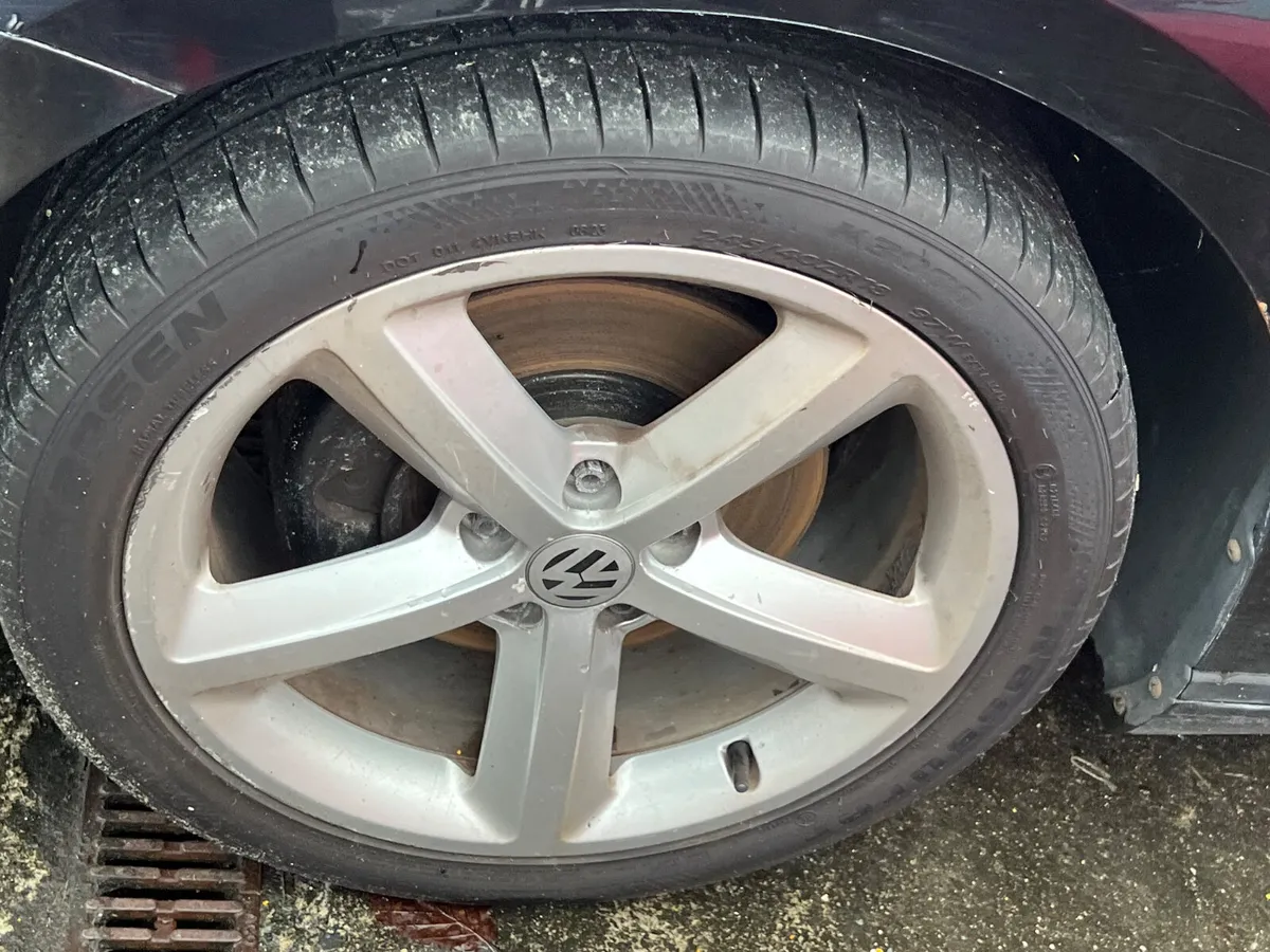 18” vw Passat caddy alloy and tyres used