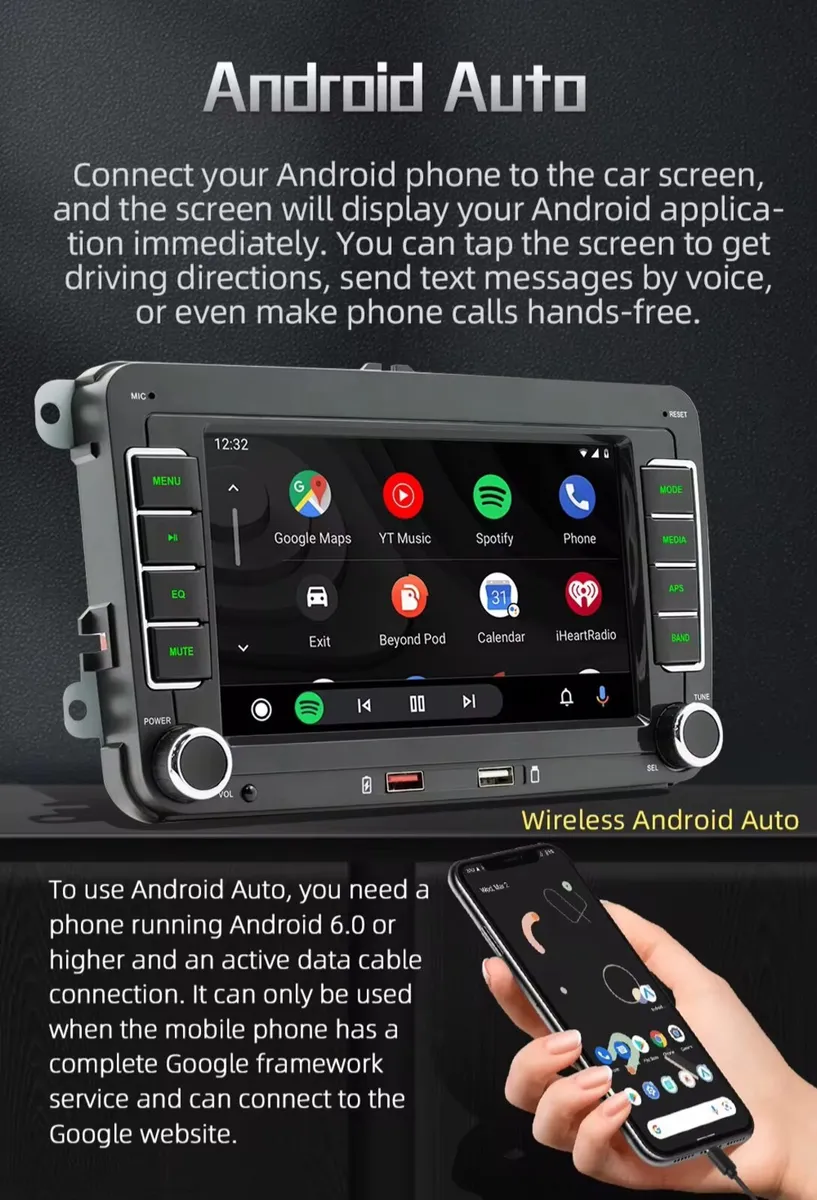 DISCOUNT! VW CarPlay/Android Head Unit - Image 2