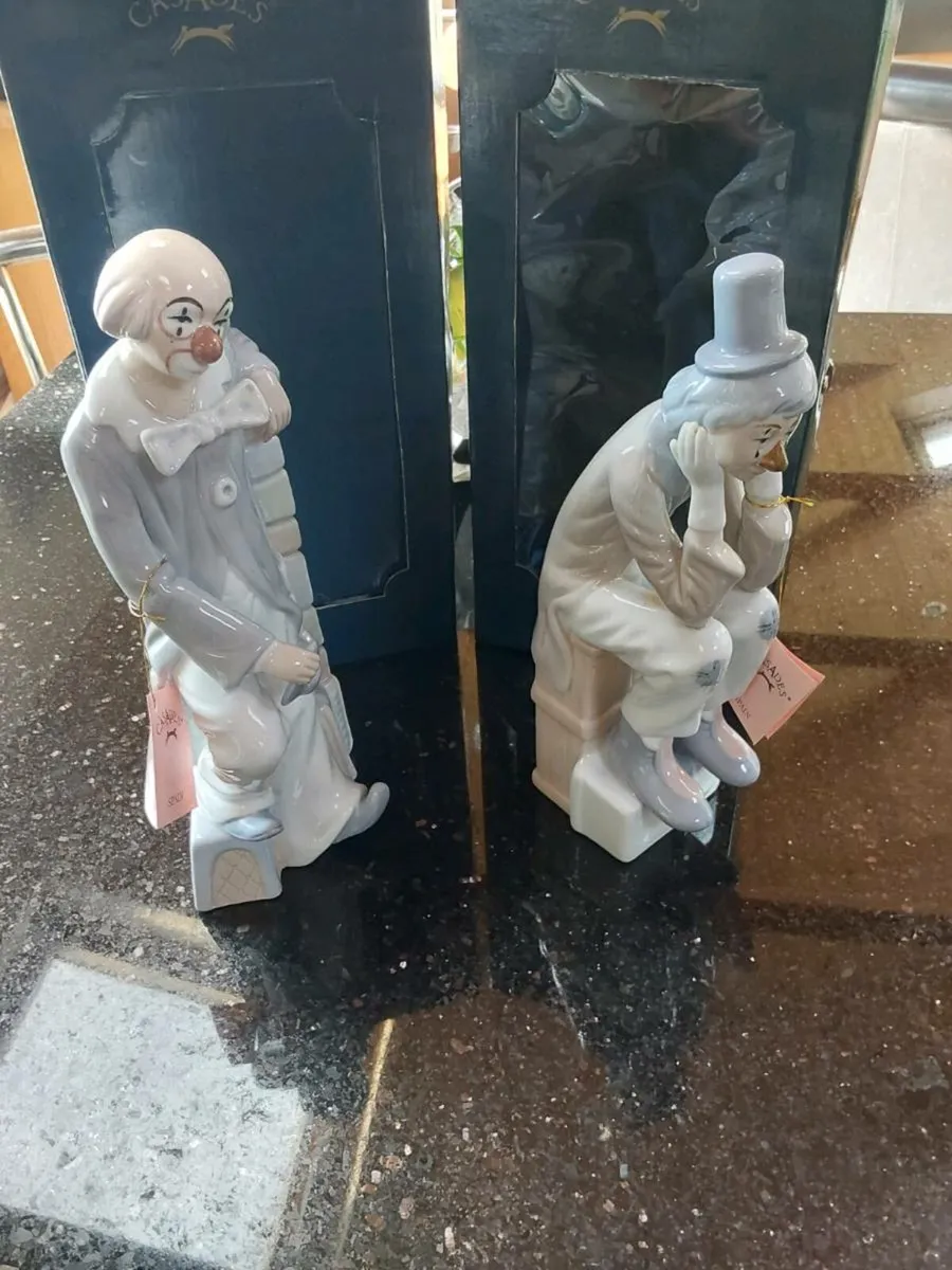 Vintage Casades Clown Ornaments - Image 3