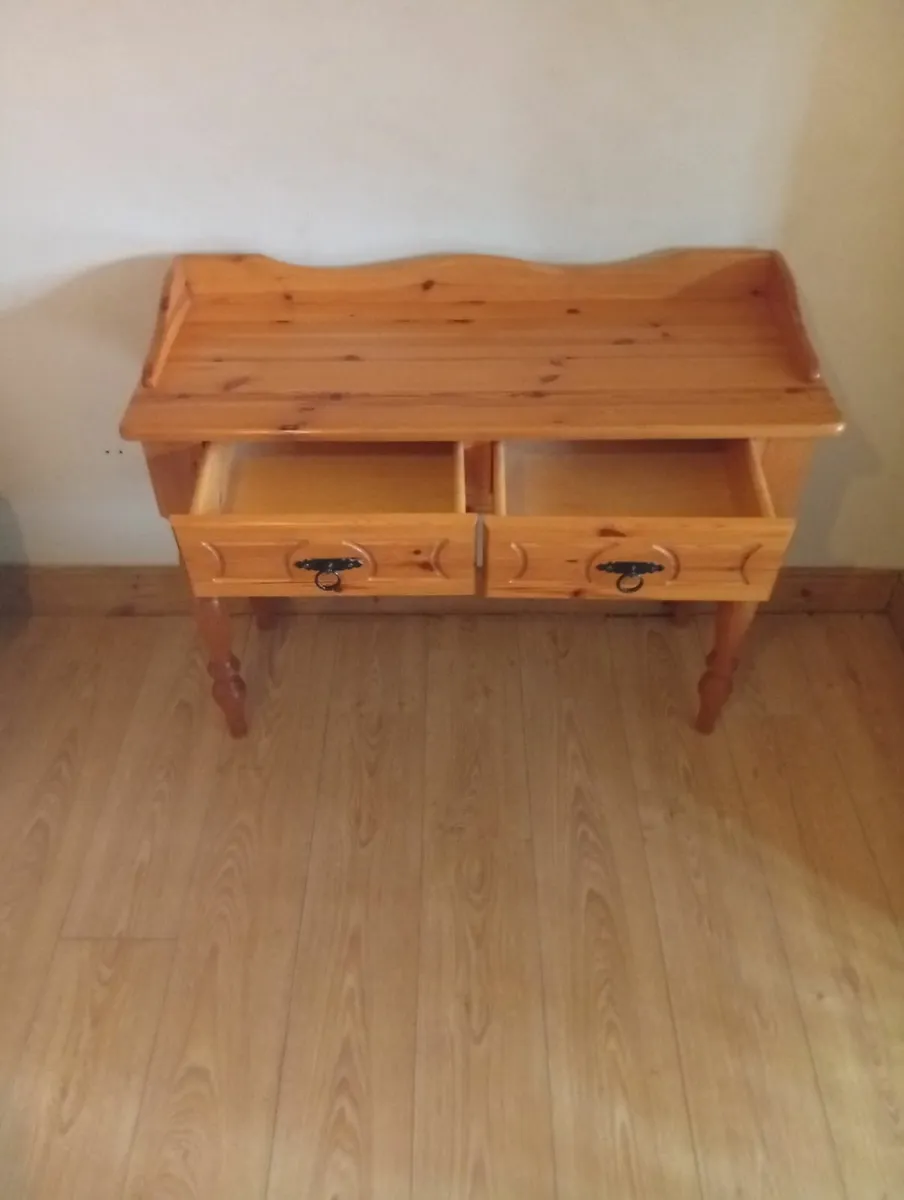 Solid Quality Sturdy Console Hallway Table - Image 2