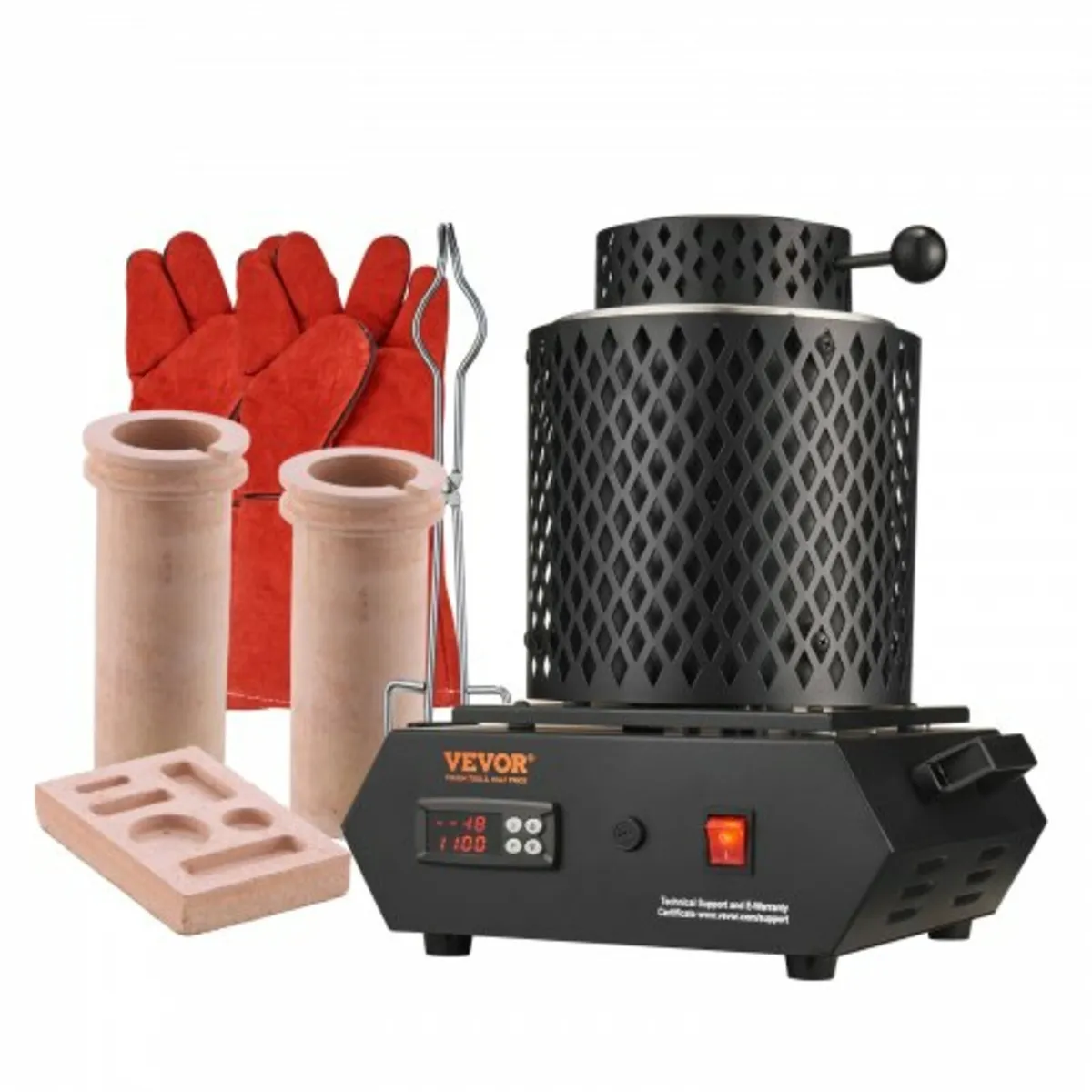 Gold Melting Furnace, 1350W, 1150°C Max Temperatur - Image 1