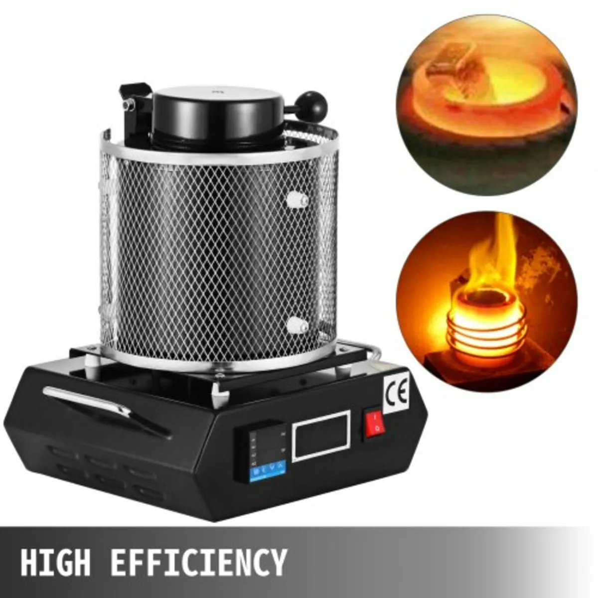Gold Melting Furnace, 1350W, 1150℃ Max Temperature - Image 4