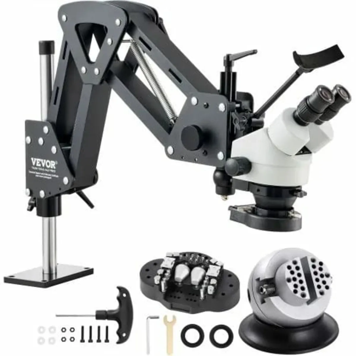 Multi-Directional Microscope with Spring Bracket, - Image 1