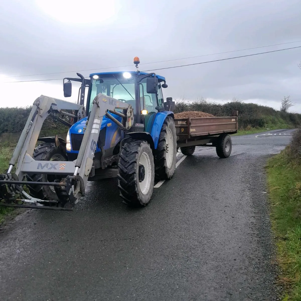 Tractor and trailer hire - Image 1