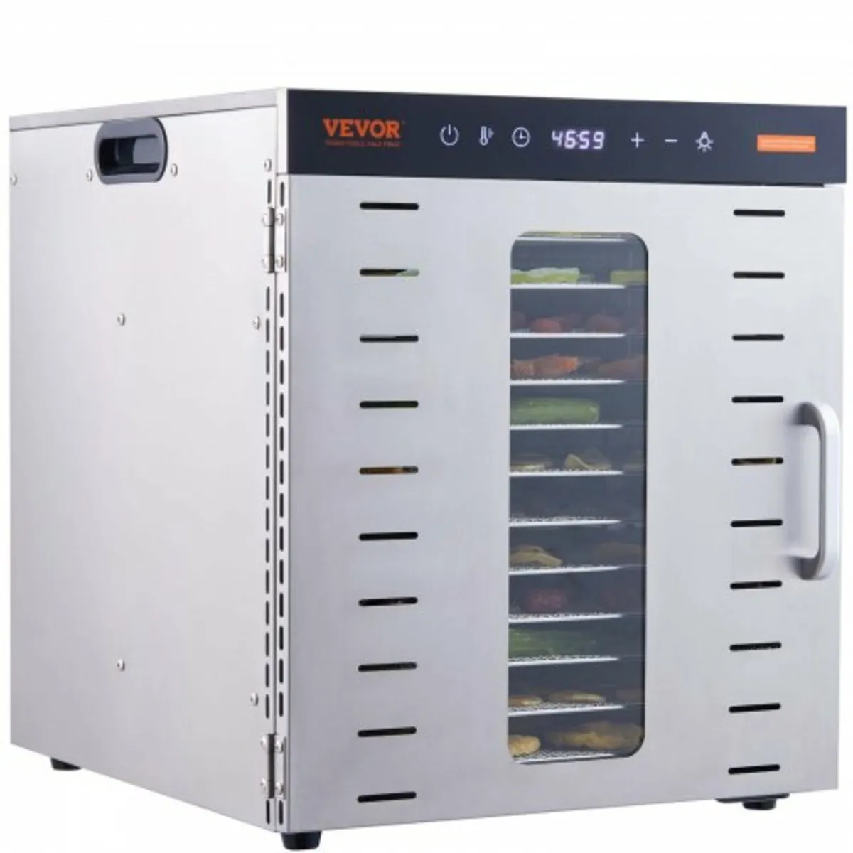10 Trays Food Dehydrator Machine Stainless Steel 1 - Image 1