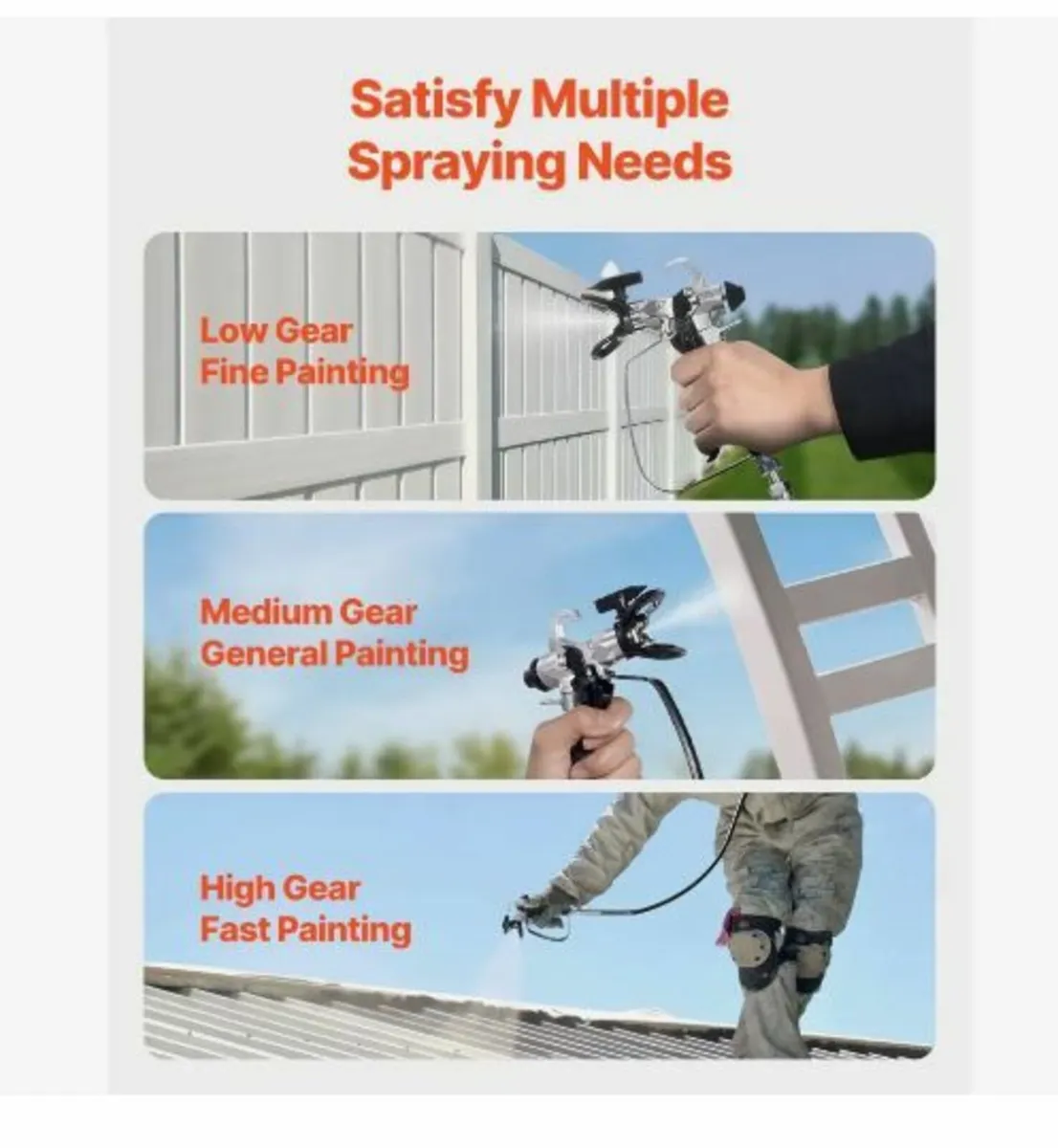 Stand Airless Paint Sprayer, 650W - Image 2