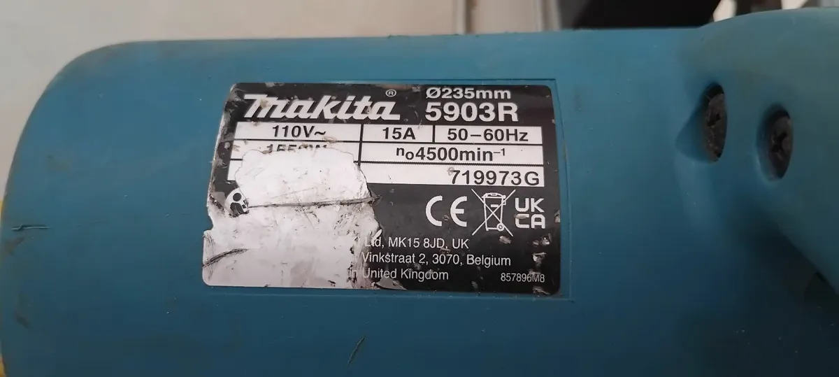 Makita 5903R 235mm Circular Saw 110v - Image 4