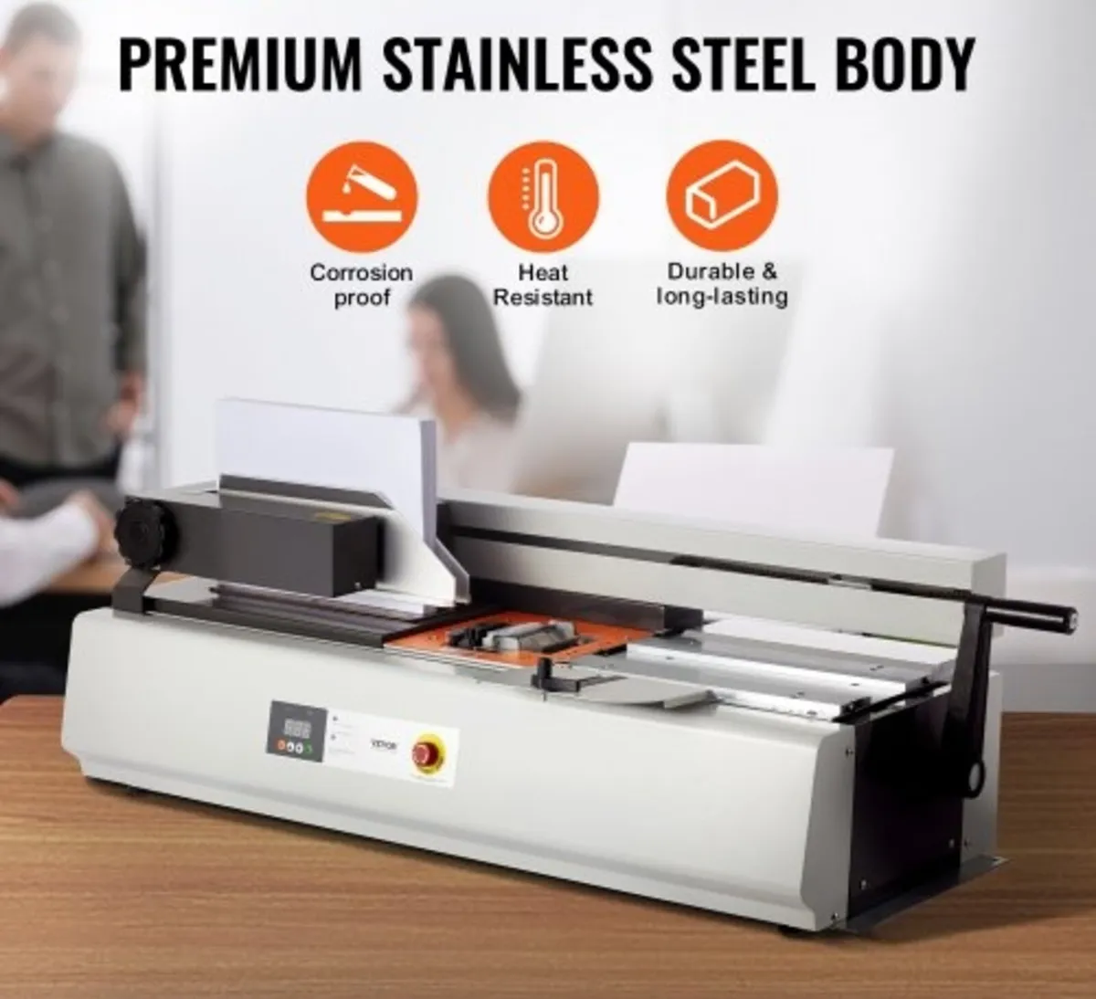 Thermal Binding Machine, 400 Sheets Capacity Hot G - Image 2