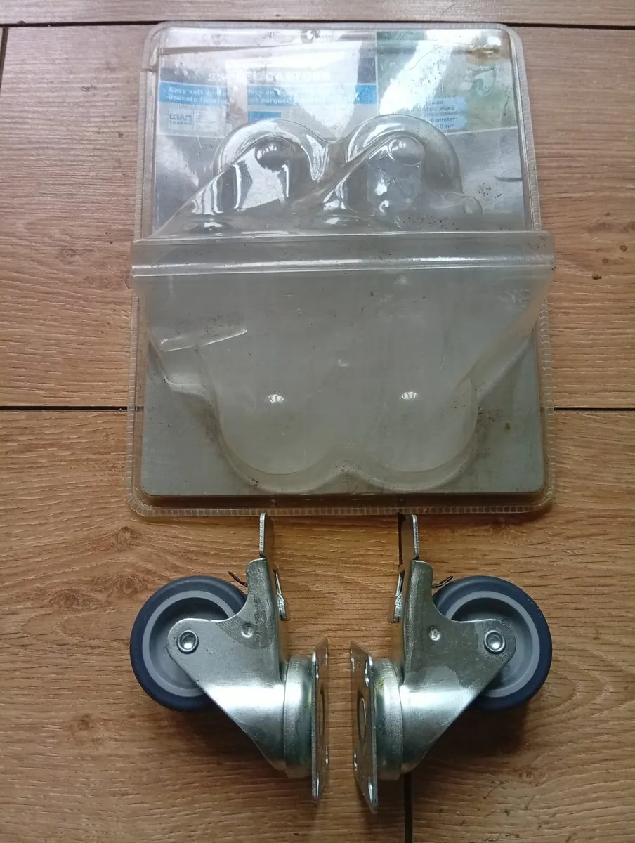 Brand New Heavy Duty Casters Wheels pair - Image 3