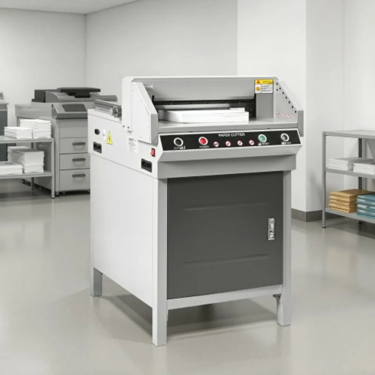 Electric Paper Cutter, Heavy Duty Metal Paper Cutt - Image 2