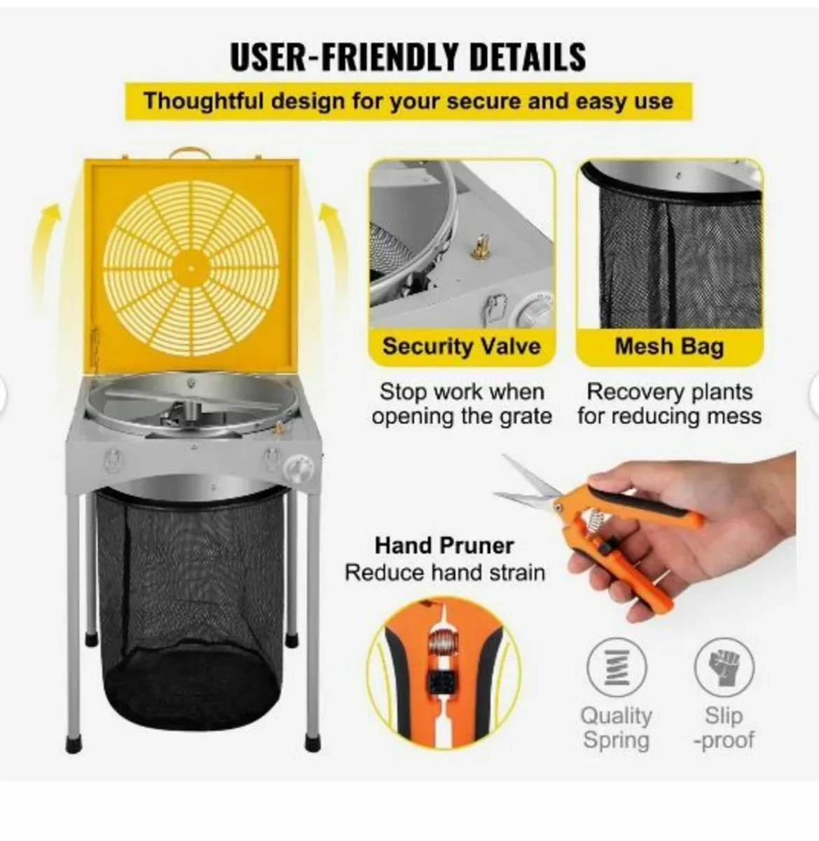 45.7 cm Table Hydroponic 3 Speed - Image 1