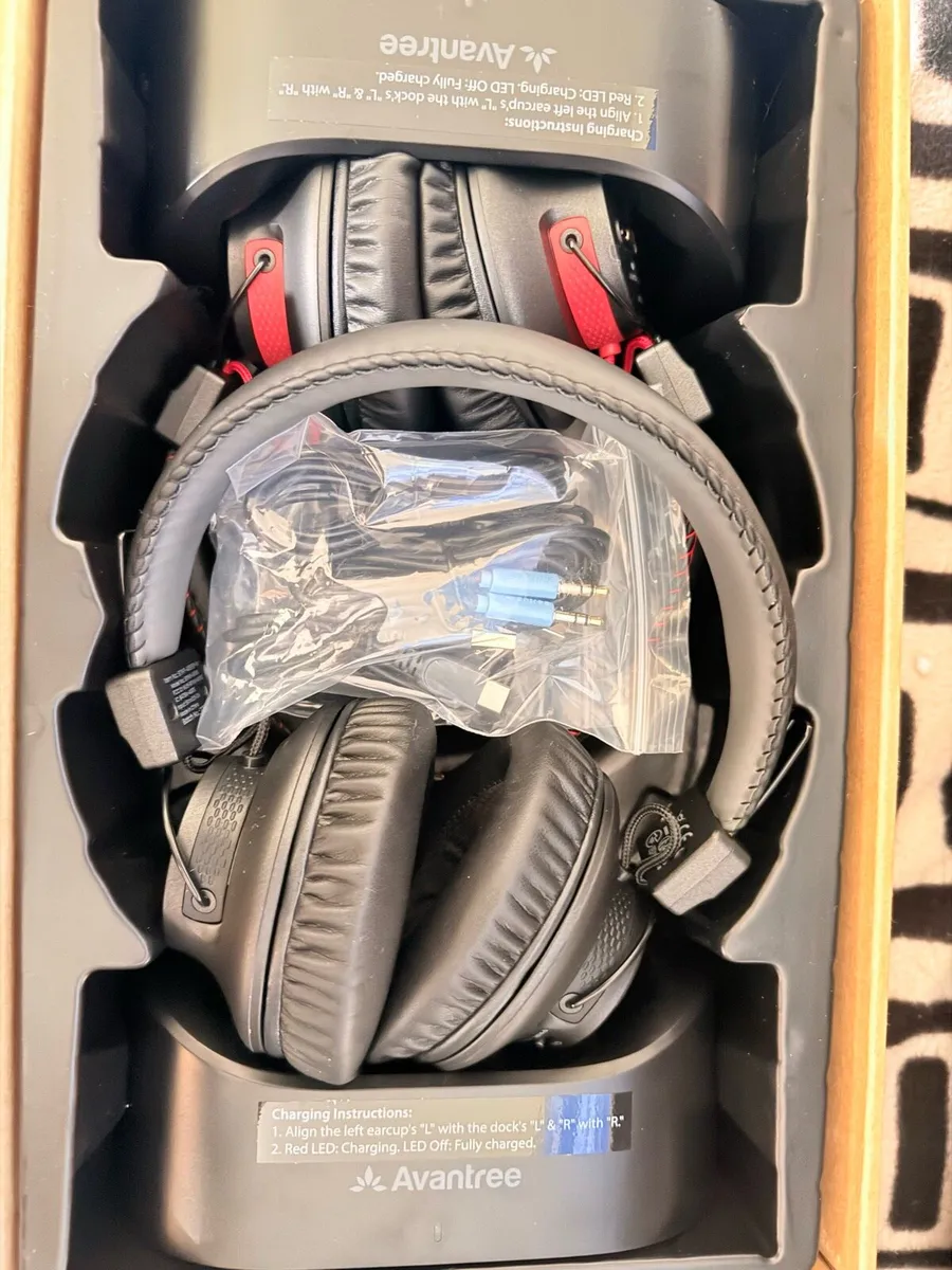 Bluetooth Wireless Headphones for TV Watching Game - Image 1