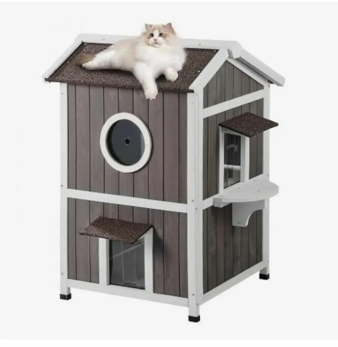 Outdoor Cat House Weatherproof - Image 1