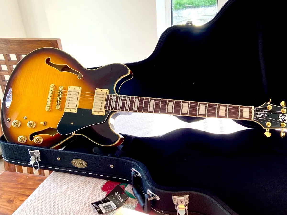 Ibanez  335 John Scofield JSM 10 EM  with Case - Image 2