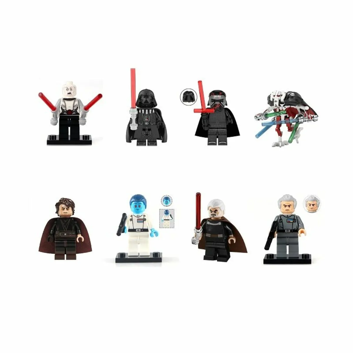 Star Wars Villains Minifigure Bundle (8-Pack Set)