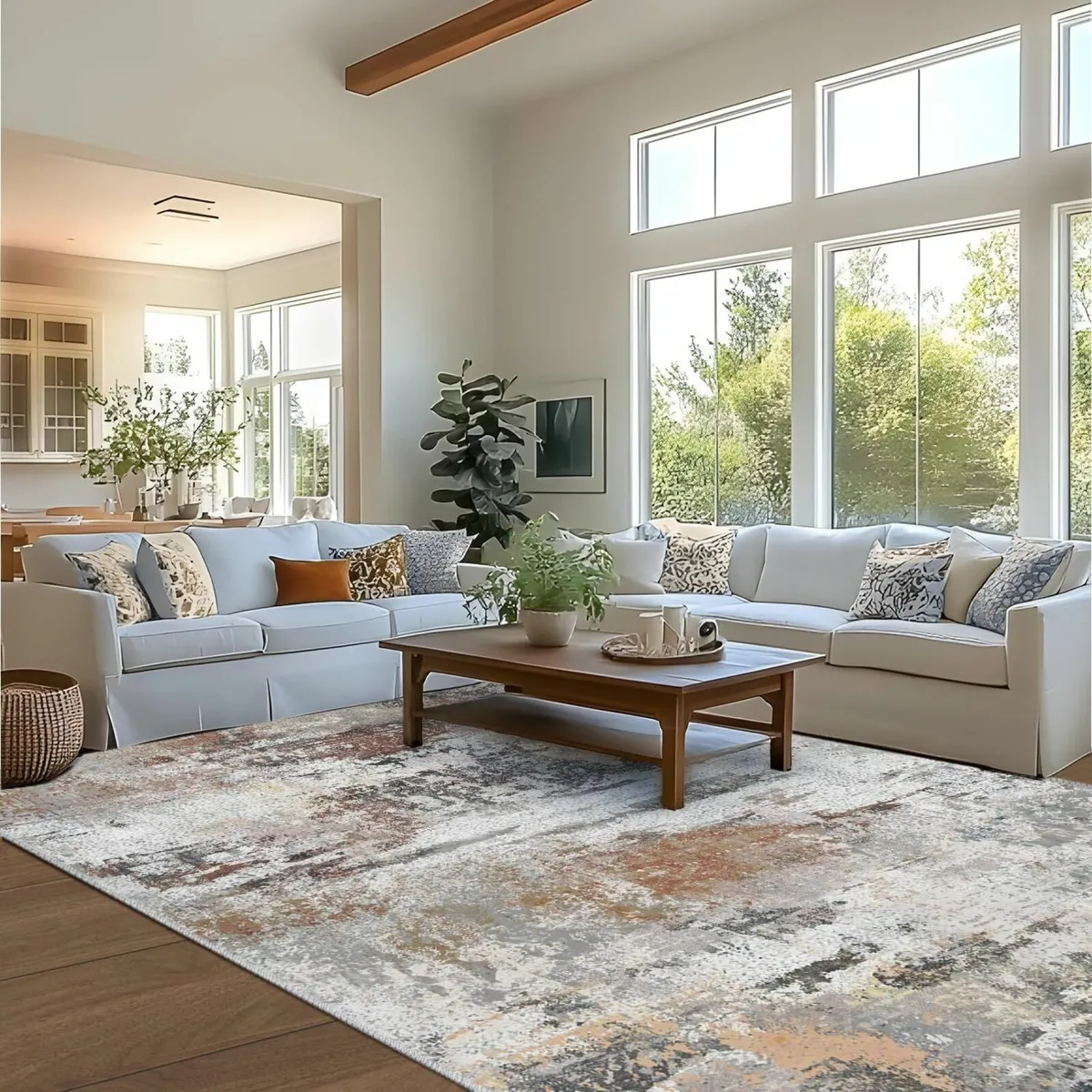 Washable Rugs Living Room Area Rug 200x300cm - Image 3