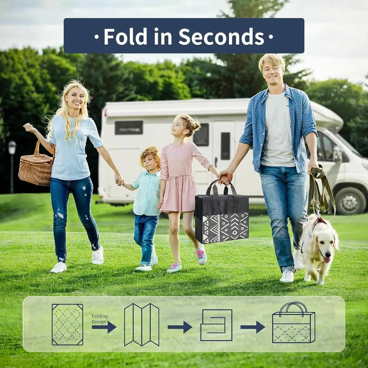 Geometric Rug Outdoor 180 x 270 CM Waterproof - Image 4