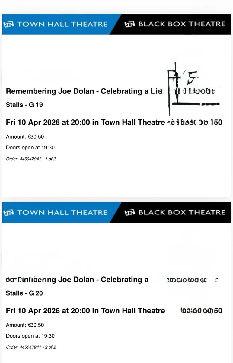 Tickets for Joe Dolan Celebration in Galway