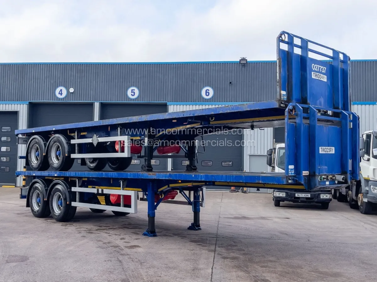 2014 MONTRACON FLATBED TRAILER - Image 1