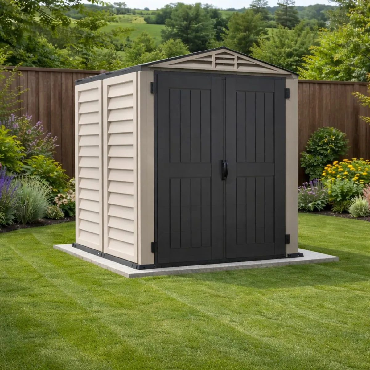 🏡 5×5 Yardmate Plus Vinyl Shed – FREE Delivery - Image 2