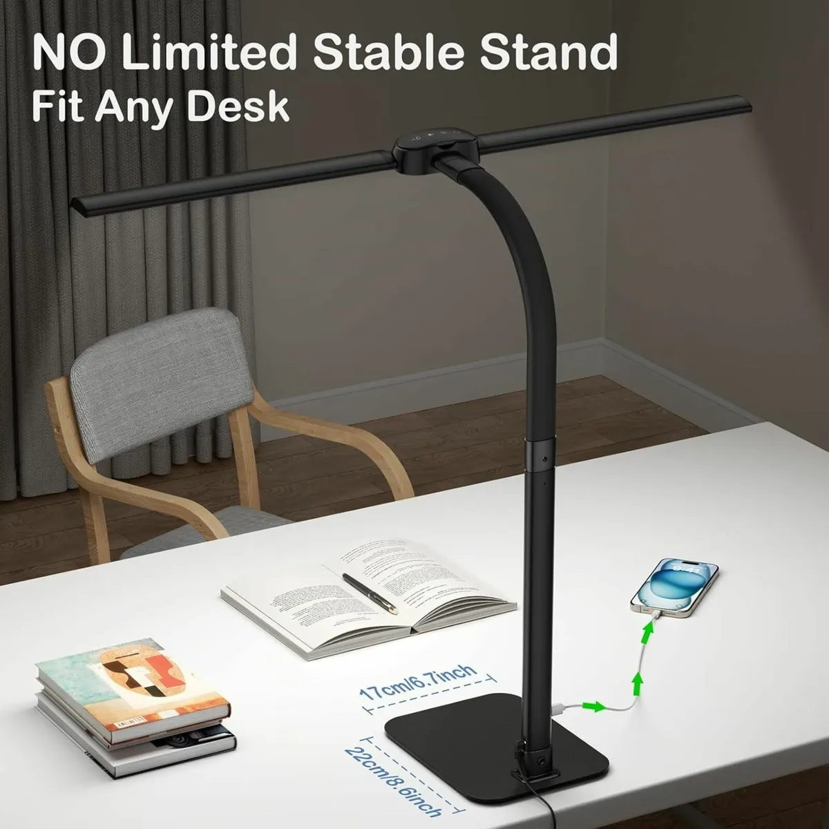LED Desk Lamp 24W Bright lamps for Home Office - Image 4
