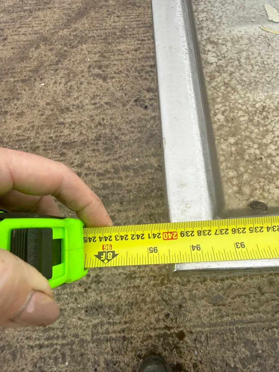 Stainless Steel Double Sink 2.4m x 65cm - Image 4