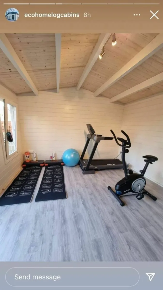 Ecohome Log Cabins Garden Room Kilkenny 4m x 3m - Image 2