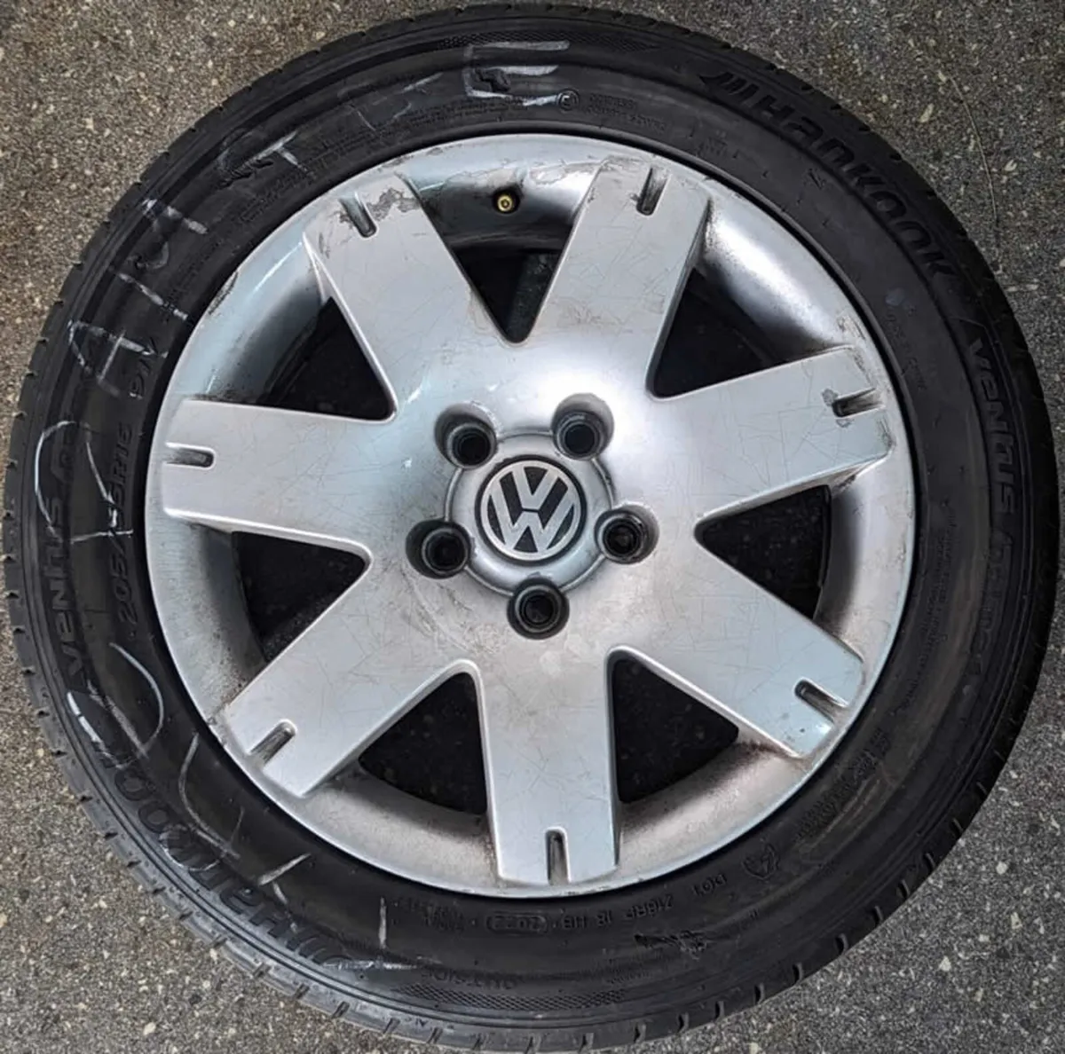 16" GENUINE VW Passat B5.5 Wheels & Tyres - Image 4