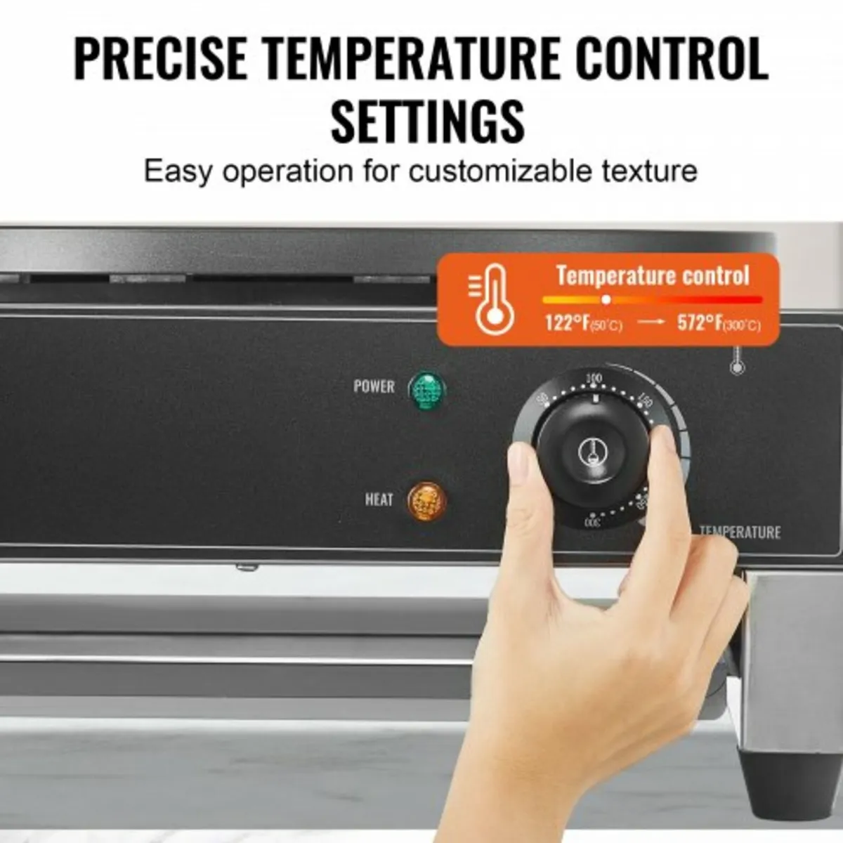 Electric Crepe Maker, 16-Inch Commercial Crepe Mac - Image 3