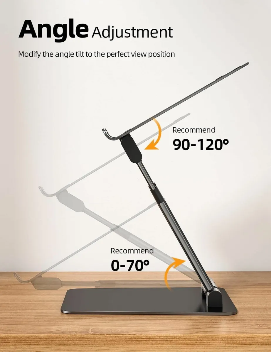 Laptop Stand for Desk Adjustable Riser Ergonomic - Image 4