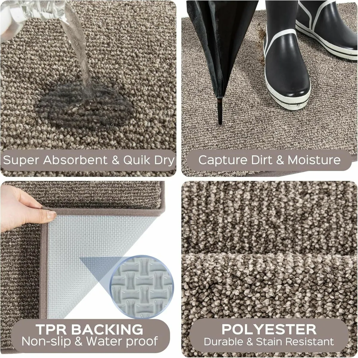 Dirt Trapper Indoor Door Mat 60 x 150 cm Machine - Image 2