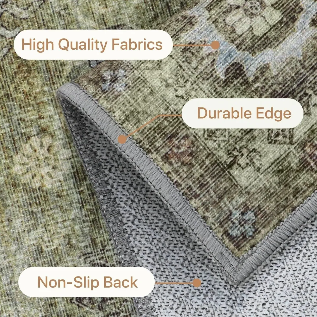 Runner Rug 80x300cm–Washable Extra Long Non-Slip - Image 4