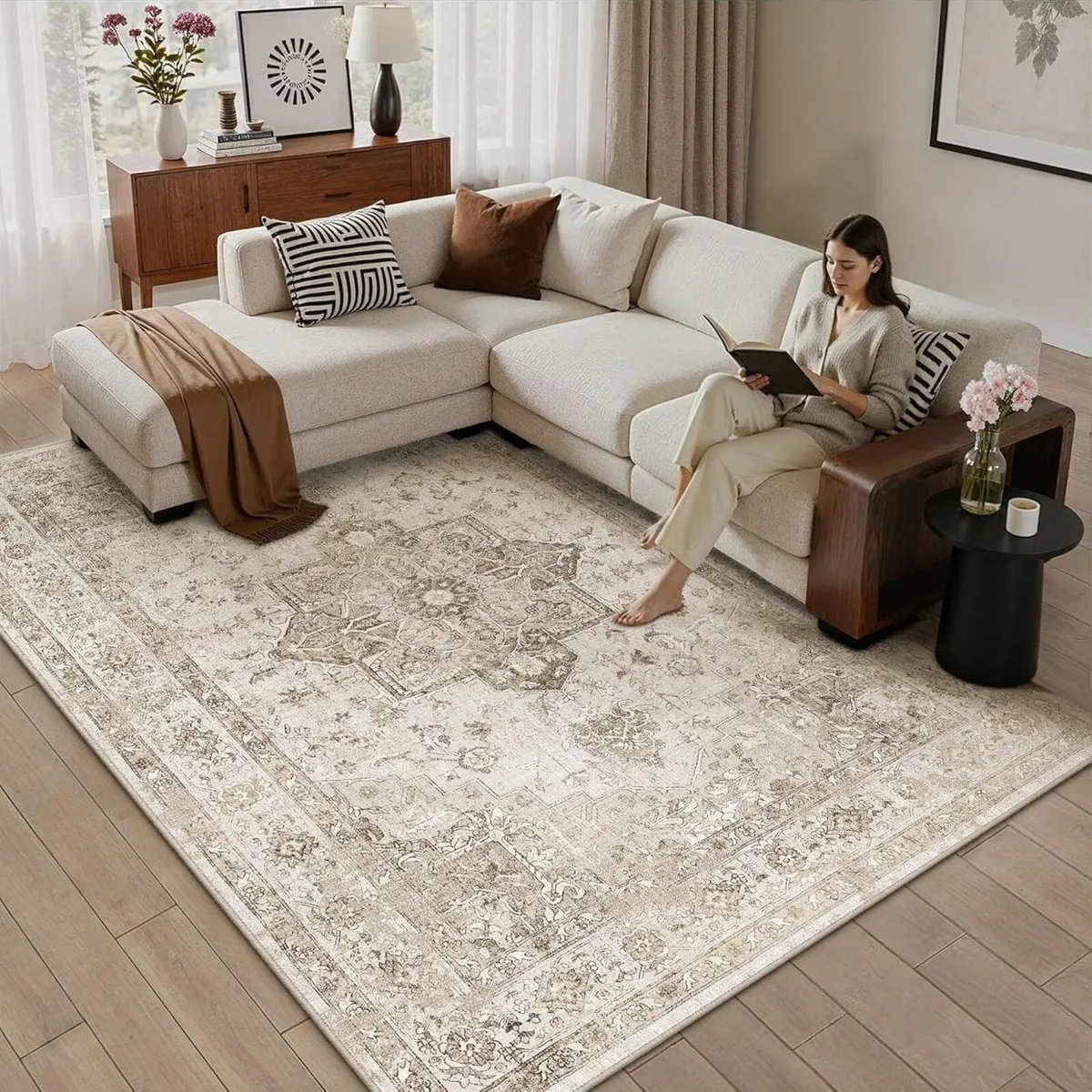 Vintage Rugs Living Room Area Rug 160x230cm - Image 1