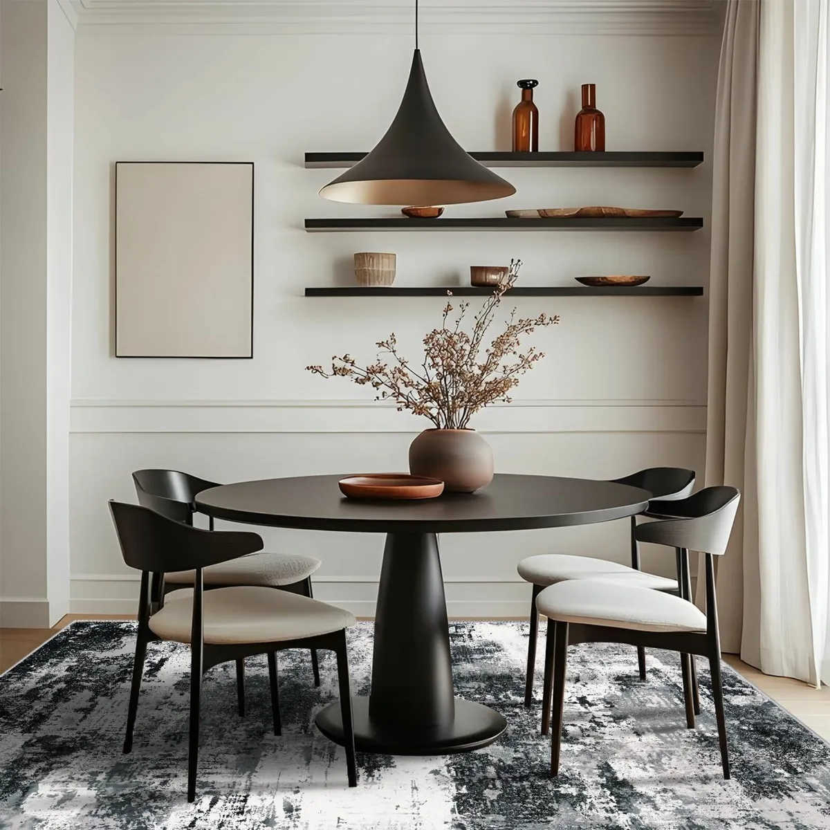 Washable Rugs Living Room Large 140x200cm Area - Image 2