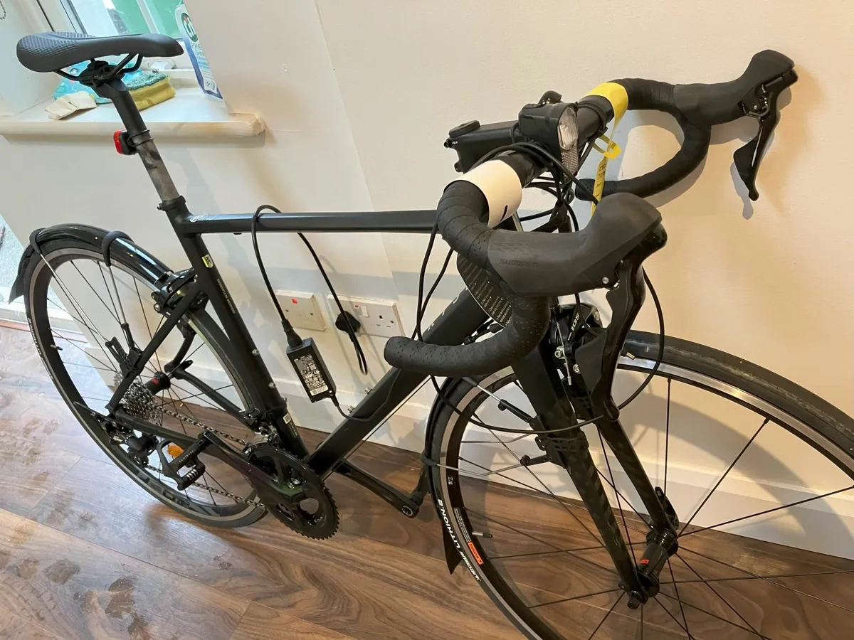 VAN RYSEL Men's Medium Size Road Bike Black - Image 1