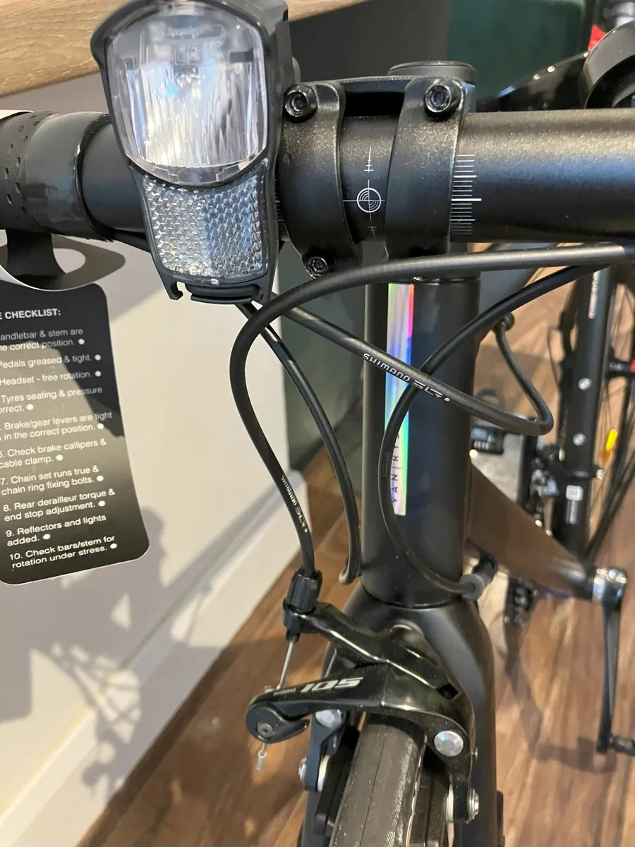 VAN RYSEL Men's Medium Size Road Bike Black - Image 2