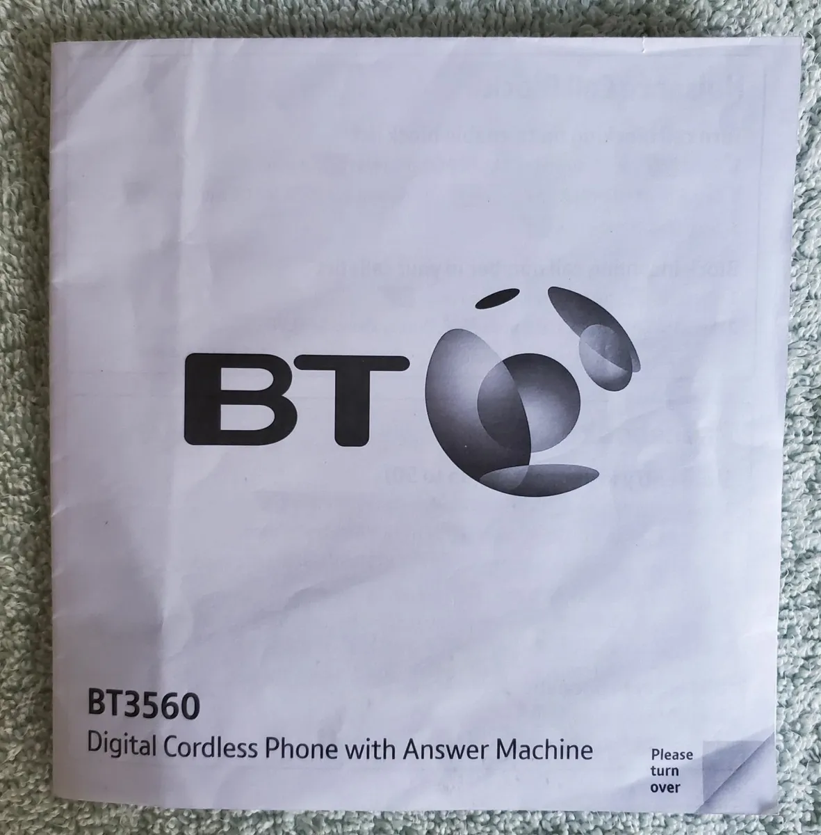 3560 phone from BT Answer Phone ..Works in Ireland - Image 4