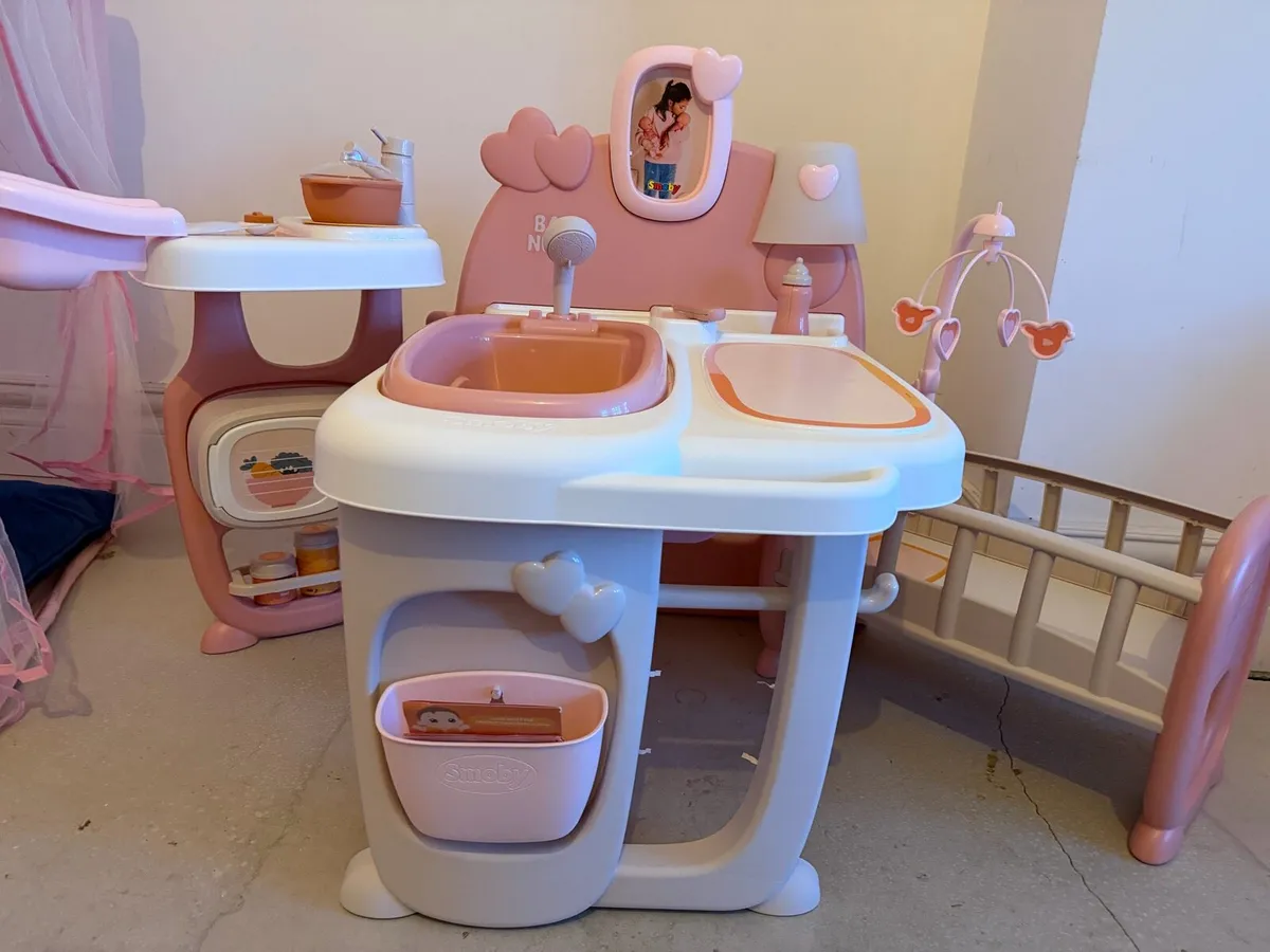 Smoby Baby Doll Nurse Play Centre with Accessories - Image 1
