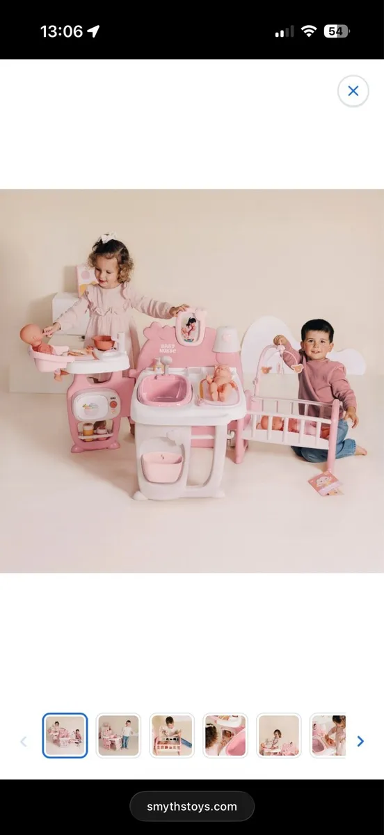 Smoby Baby Doll Nurse Play Centre with Accessories - Image 4