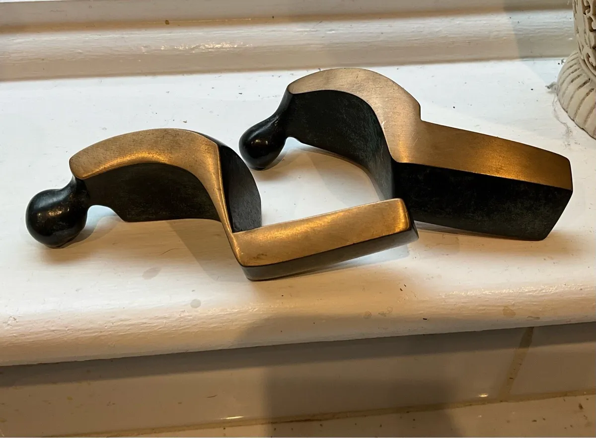 SOLID VRONZE -Luise Kott Gardner Sculptures.Lovers - Image 4