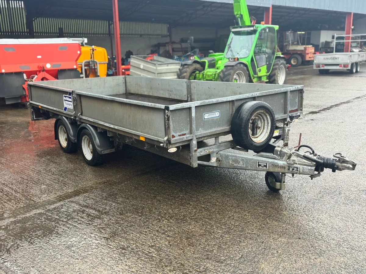 2016 Ifor Williams 14’ x 6’ Trailer - Image 1