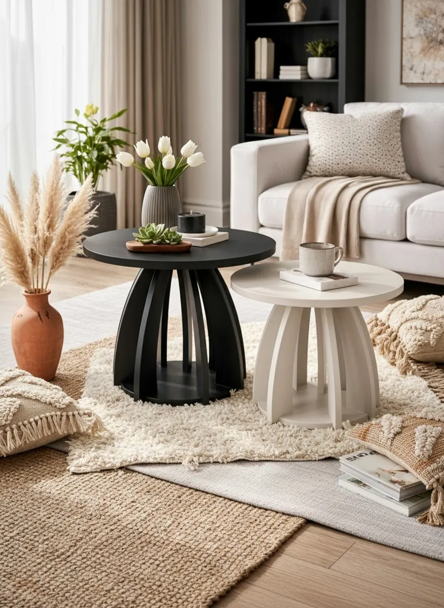 Zenith Nest Coffee Tables  Modern Living Room - Image 3
