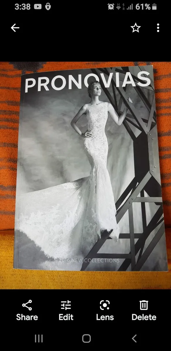 DESIGNER WEDDING DRESS - Image 4