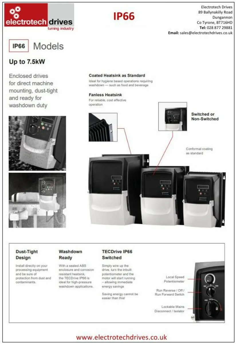 230/400v Inverters / Speed Controllers - Image 4