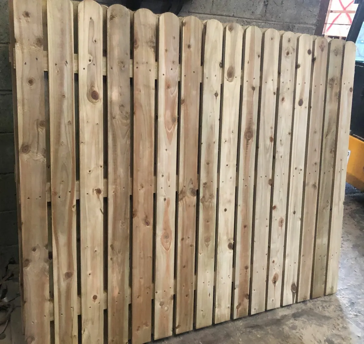 Fence Panels- Hit and Miss Panels - made to order - Image 3