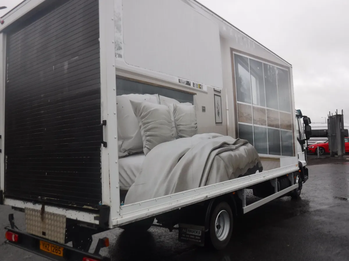 Iveco 75 16 with 20ft GRP Box 48733 miles 2021. - Image 3