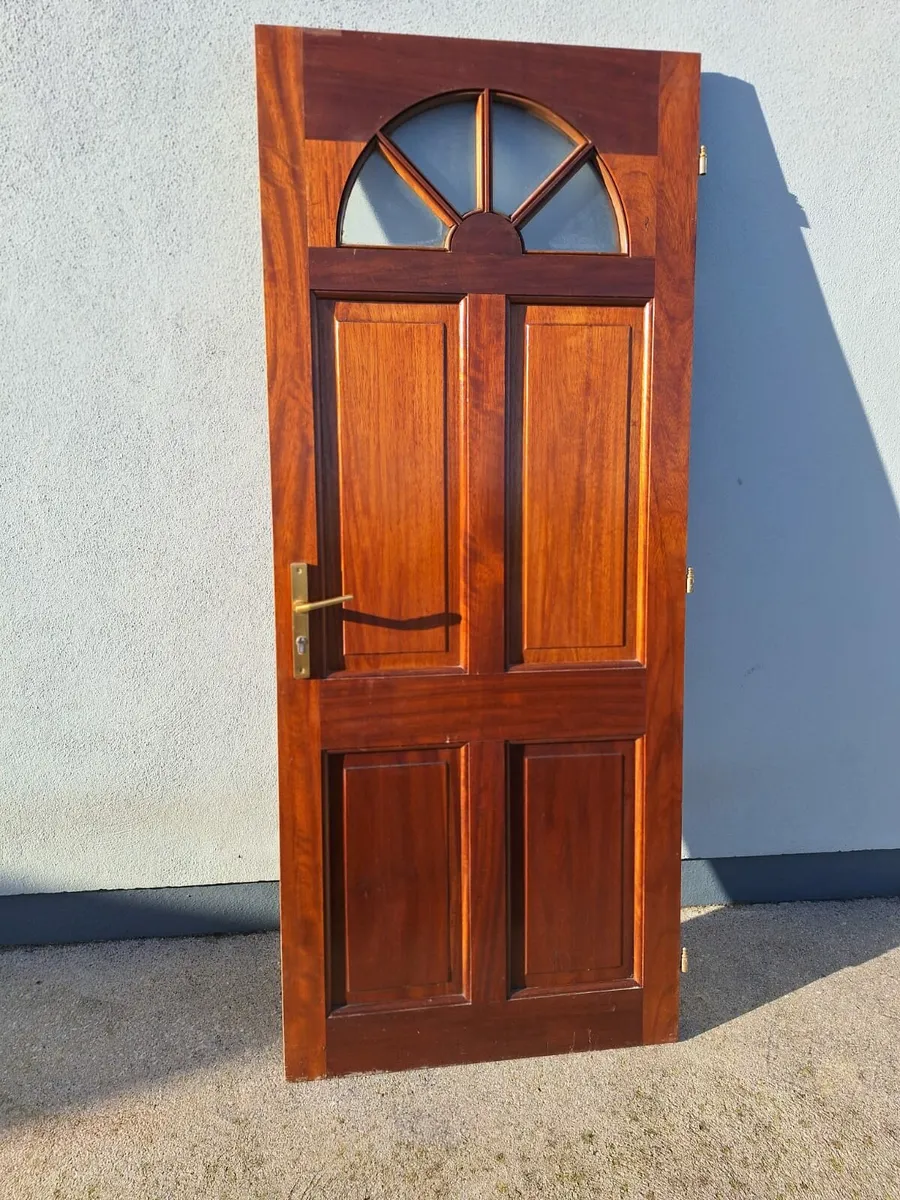 Teak door - Image 1