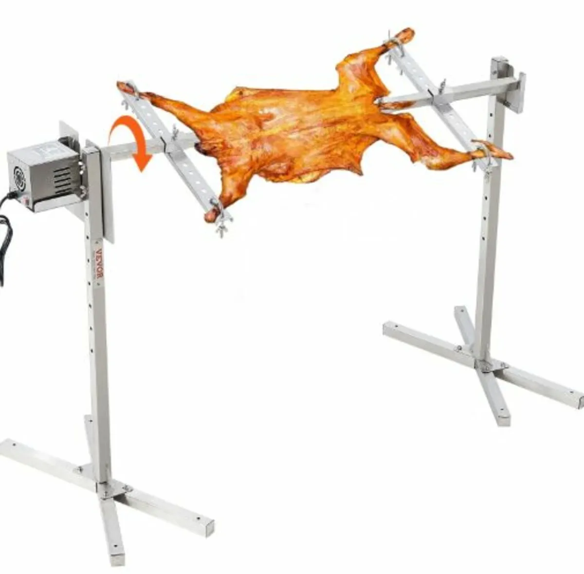 116.8 cm Electric BBQ Rotisserie Grill Kit Stain - Image 1